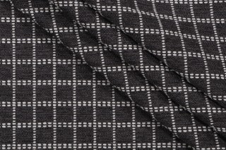 Bella Dura Motthaven Woven Polyolefin Outdoor Fabric in Onyx 