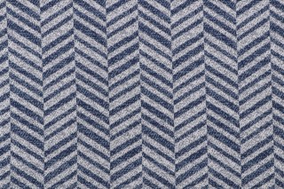 Bella Dura Skye Tweed Woven Polyolefin Outdoor Fabric in Indigo 