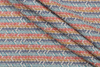 Bella Dura Arizona Woven Polyolefin Outdoor Fabric in Fiesta 