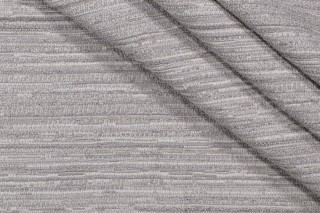 Bella Dura Whitecaps Woven Polyolefin Outdoor Fabric in Silvermine 