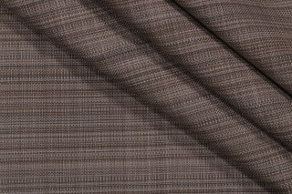 Bella Dura Grasscloth Latex Backed Woven Polyolefin Outdoor Fabric in Umber 