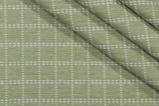 Bella Dura Motthaven Woven Polyolefin Outdoor Fabric in Lime 