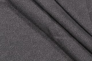 Bella Dura Astoria Woven Polyolefin Outdoor Fabric in Charcoal 