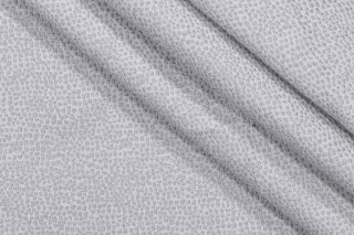 Bella Dura Astoria Woven Polyolefin Outdoor Fabric in Silvermine 