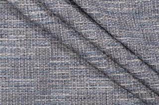 TFA Party Plaid Chenille Woven Upholstery Fabric in Atlantic 