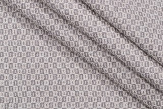 PK Lifestyles Parque Woven Upholstery Fabric in Sterling 