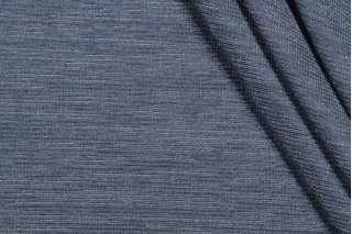 Kaufmann Audition Woven Chenille Upholstery Fabric in Denim