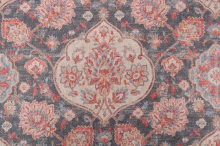 PK Lifestyles Caspian Printed Chenille Decorator Fabric in Smoke 