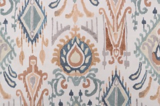 P Kaufmann Dario Printed Cotton Decorator Fabric in Spice 