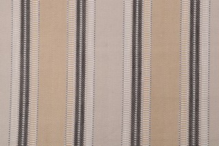 P Kaufmann Dhari Woven Jacquard Stripe Decorator Fabric in Charcoal 