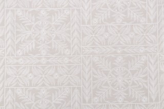 P Kaufmann Mughal Garden Embroidered Drapery Fabric in Stone 