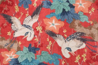 P. Kaufmann Takoda Printed Cotton Drapery Fabric in Grenadine 