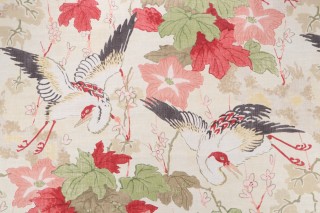 P. Kaufmann Takoda Printed Cotton Drapery Fabric in Sesame 