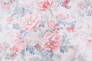 P Kaufmann Mariani Printed Cotton Drapery Fabric in Tea Berry 