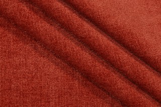 Golding Grace Chenille Upholstery Fabric in Paprika 