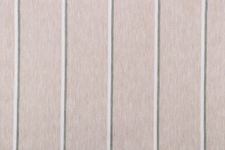 Golding Jameson Woven Cotton Polyester Stripe Twill Decorator Fabric in Khaki 