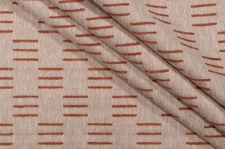 Golding Cadence Woven Upholstery Fabric in Clay 