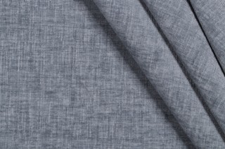 Golding Hathaway Chenille Upholstery Fabric in Blue Smoke 