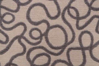 Golding Loopty Loop Woven Chenille Patterned Upholstery Fabric in Shale 