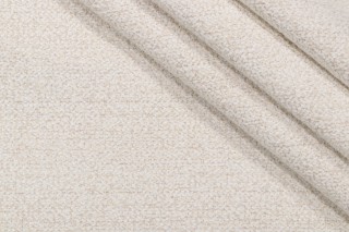 Crypton Dalmatian High Performance Woven Chenille Upholstery Fabric in Eggshell