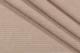 Thibaut Florence Ribbed Woven Decorator Fabric in Beige W74539