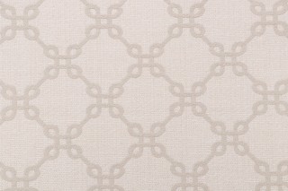 Thibaut Bowen Upholstery Fabric in Almond on Linen W74343