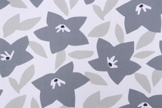 Magnolia Home Toulouse Printed Cotton Drapery Fabric in Lake 