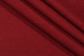 Anna French Ellis Herringbone W72957 Woven Upholstery Fabric in Claret for Thibaut 