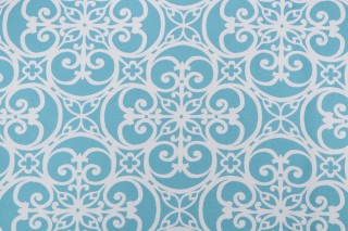 Astrid Woven Solution Dyed Acrylic Outdoor Fabric in Caribbean 