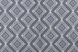 Bizzell Woven Upholstery Fabric in Cloud