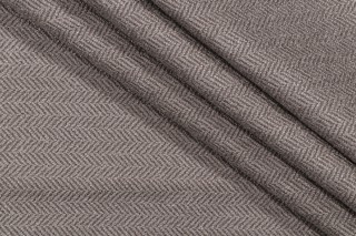 Thibaut Ellis Herringbone W72953 Woven Upholstery Fabric in Smoke