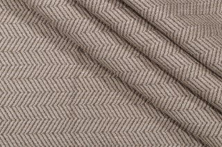 Thibaut Hempstead Herringbone W72974 Woven Upholstery Fabric in Taupe
