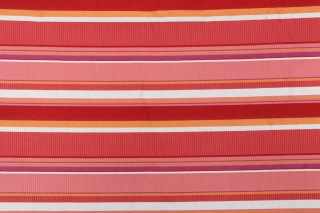 Thibaut Brighton Stripe W77996 Woven Upholstery Fabric in Red and Pink