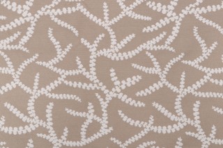 Thibaut Regina W77971 Woven Upholstery Fabric in Linen