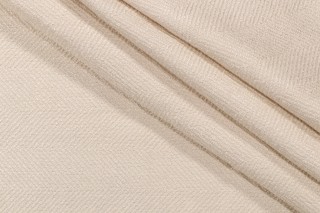 Lawrence Herringbone Woven Upholstery Fabric in Ivory
