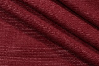 Anna French Dyed Sack AF10158 Woven Decorator Fabric in Burgundy for Thibaut