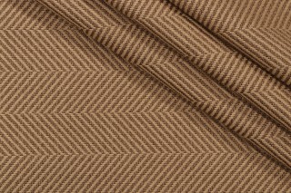Thibaut Wellesley Herringbone W72969 Woven Upholstery Fabric in Tobacco