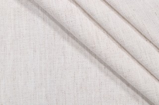 Crypton Nomad High Performance Woven Chenille Upholstery Fabric in Snow