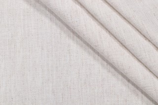 Crypton Nomad High Performance Woven Chenille Upholstery Fabric in Snow
