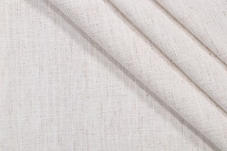 Crypton Nomad High Performance Woven Chenille Upholstery Fabric in Snow