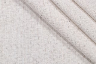 Crypton Nomad High Performance Woven Chenille Upholstery Fabric in Snow