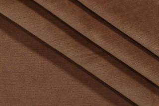 Antibes Velvet Upholstery Fabric in Golden Taupe