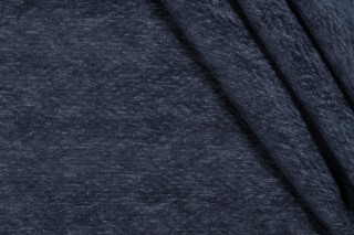 Crypton Lennon High Performance Woven Chenille Upholstery Fabric in Silver Twilight
