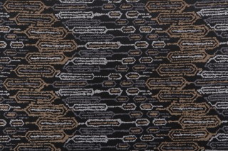 Crypton Falina High Performance Woven Upholstery Fabric in Black Nebula
