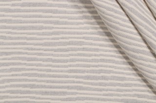 Crypton River High Performance Matelasse Upholstery Fabric in Natural Stone