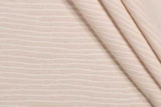 Crypton River High Performance Matelasse Upholstery Fabric in Natural Beige