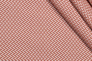 Crypton Burl High Performance Woven Latex-Backed Upholstery Fabric in Natural Terracotta