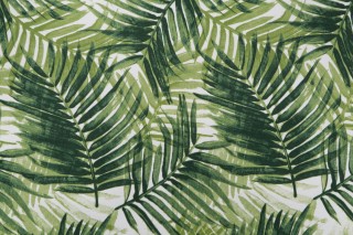 Tommy Bahama Escape Route Printed Polyester Outdoor Fabric in Jade