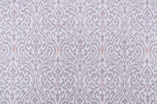 PK Lifestyles Sri Lanka Printed Cotton Drapery Fabric in Blush