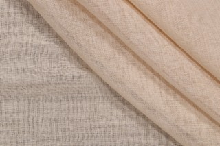 Pastoral Polyester Sheer Drapery Fabric in Parchment 116 wide
